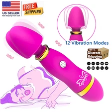 Multispeed Vibrator Rabbit Dildo G-Spot Clit Massager Adult Sex Toys for Women