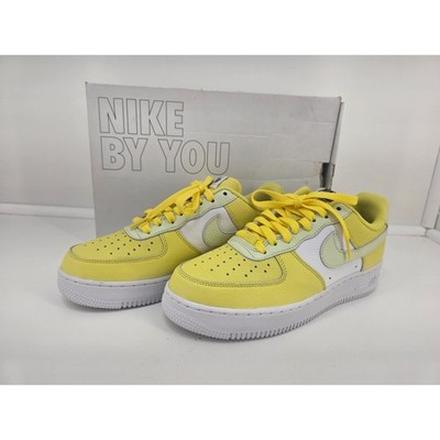 Nike Air Force 1 Low DM0180-741 Yellow White Women's Size 8 w/ Box