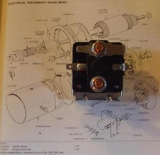 RELIANT Robin Kitten Rialto Scimitar STARTER SOLENOID