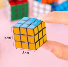 SALE! 1 Mini 3x3 Würfel Puzzle - Tragbarer 3cm Würfel für Spaß, Gehirntraining!