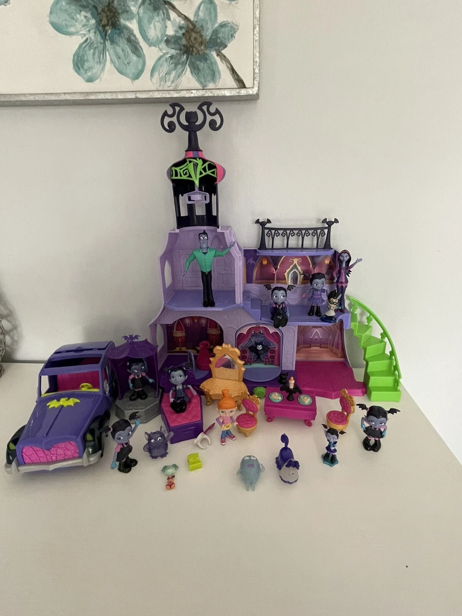 Disney Vampirina Spookelton Castle Mobile Car Pets Figures Family | eBay