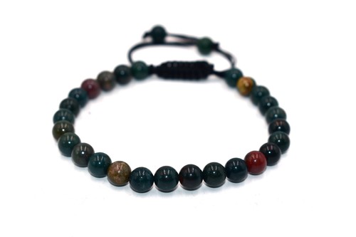 6 mm Beaded Gemstone Adjustable 7.5 inches Bracelet ATB - Picture 36 of 67