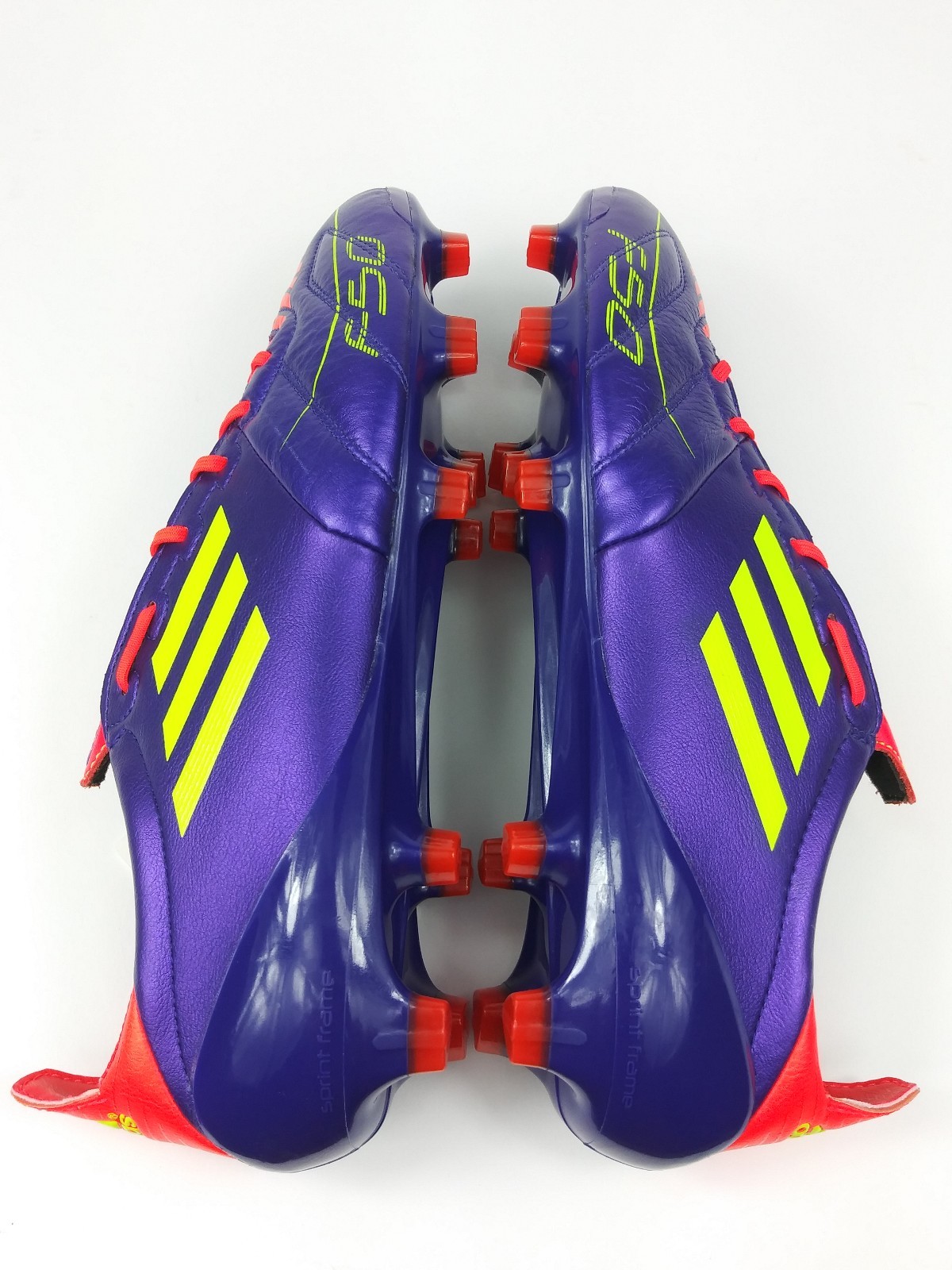 adidas f50 yellow and purple