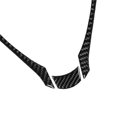 Carbon Firber W/O NAV Steering Wheel Accent Trim Cover For Acura TL 2009-2023 - Picture 8 of 13