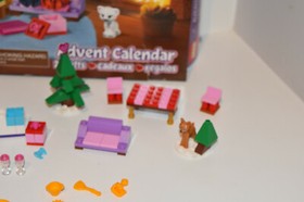 LEGO Friends 2014 Christmas Advent Calendar 41040 Mia Ewa cat deer Complete Set