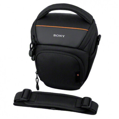 [NEW] SONY Soft Carrying Case with Strap Black Model:LCS-AMB Limited From JAPAN
