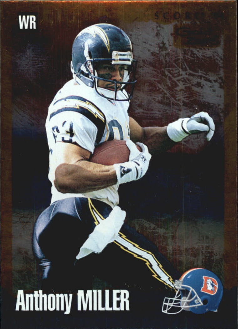 1994 Score Gold Zone Denver Broncos Football Card #167 Anthony Miller