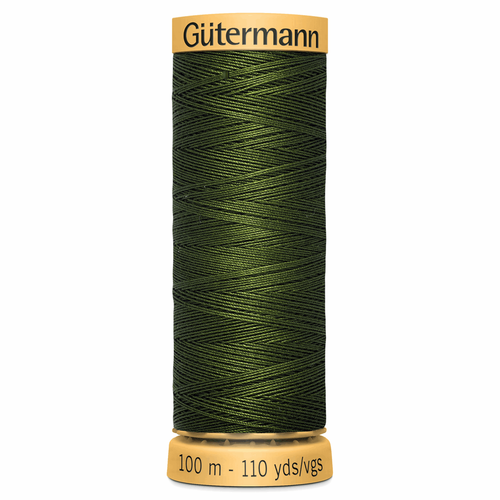 Gutermann Sew All Sewing Thread Natural 100% Cotton 100m Full Colour Range - Picture 366 of 379