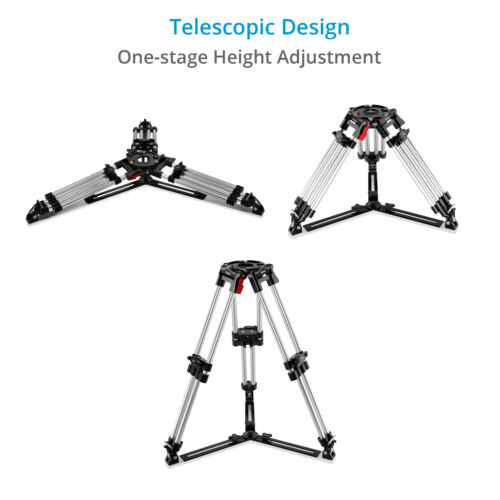 Soporte de trípode para cámara de bebé Proaim HD Mitchell con palanca-fricción - Imagen 4 de 9