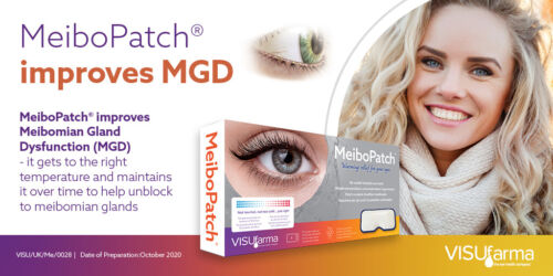 Meibopatch maschera occhi riscaldabile riutilizzabile con striscia reattiva temperatura NUOVA CON ETICHETTE NICOX - Foto 7 di 8