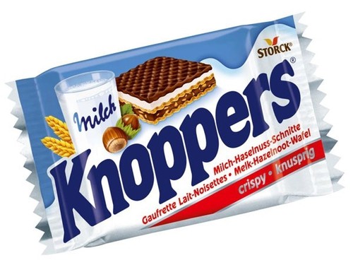 Knoppers Storck 25g Packung mit 24 knusprigen Waffelkeks mit Sahne gefüllt - Bild 2 von 7
