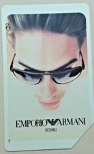 Scheda Telefonica usata da collezione - Emporio Armani Occhiali