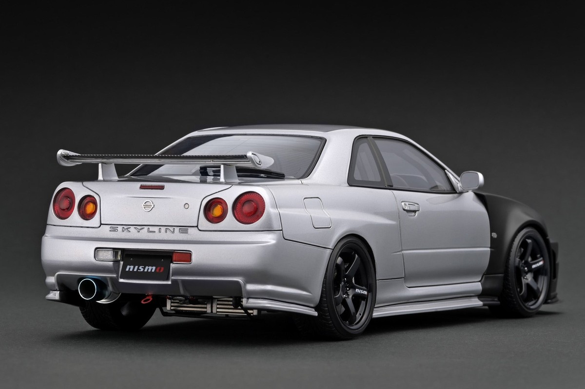 IG 1/64 ニスモ R34 GT-R Z-tune ゴールド / ブラック IG1875 Nismo R34 GT-R Z-tune Gold – ignition model