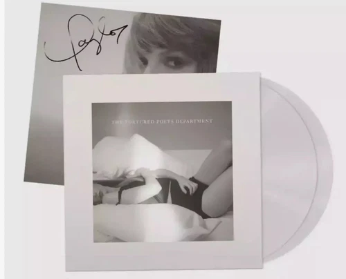 ✨TAYLOR SWIFT  ✨THE TORTURED POETS DEPARTMENT  ✨SIGNED VINYL ✨