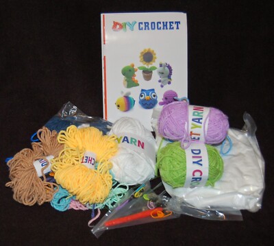 DIY Crochet Kit YARN All You Need to Start Crafting!