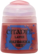 Citadel Wazdakka Red Layer - Paint Pot 12ml, Mini Paints, Lot of 6 New, 22-07