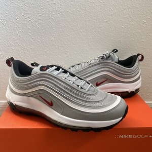 Nike Mens Air Max 97 G Silver Bullet Golf Shoes Ci7538 001 Size 9 5 Ebay Nike Mens Air Max 97 G Silver Bullet Golf Shoes Ci7538 001 Size 9 5 Ebay