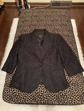 The Limited Black Lace Blazer M NWOT