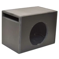 Cobalt Boat Subwoofer Enclosure 406730 | 10 Inch Starboard Black