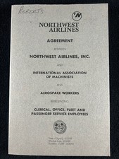 Northwest Airlines Agreement 1989 Internation...