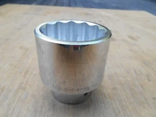 SK Hand Tools 47168 3/4" Dr. 2-1/8" 12pt SAE Standard Chrome Socket USA , NEW