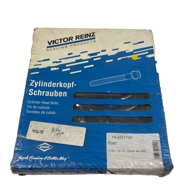 (254) Ford Escort Mazda 121 Zylinderkopfschraubensatz VICTOR-REINZ 14-32017-01 - Bild 1 von 4