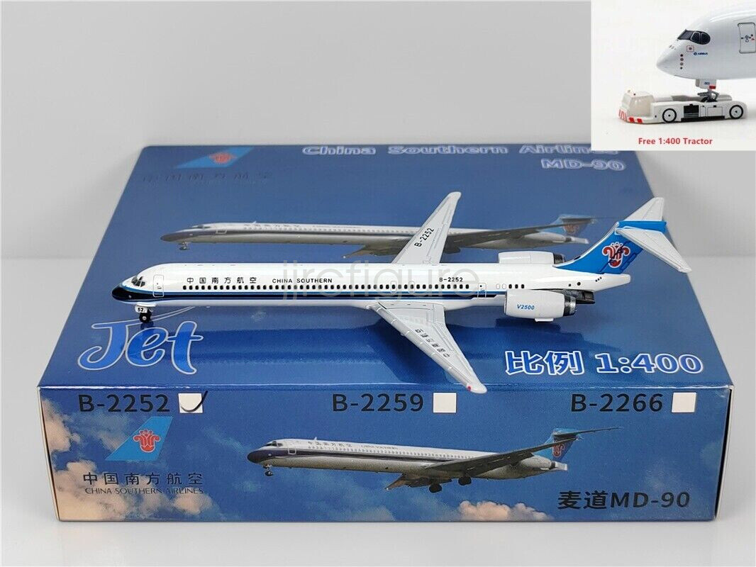 1:400 Jethut China Southern Airlines MD-90 B-2252 B-2259 B-2266+