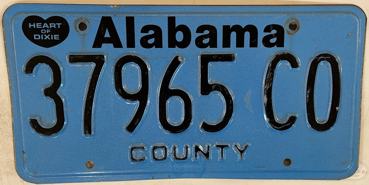 THIN BLUE LINE COUNTY SHERIFF POLICE license plate Government