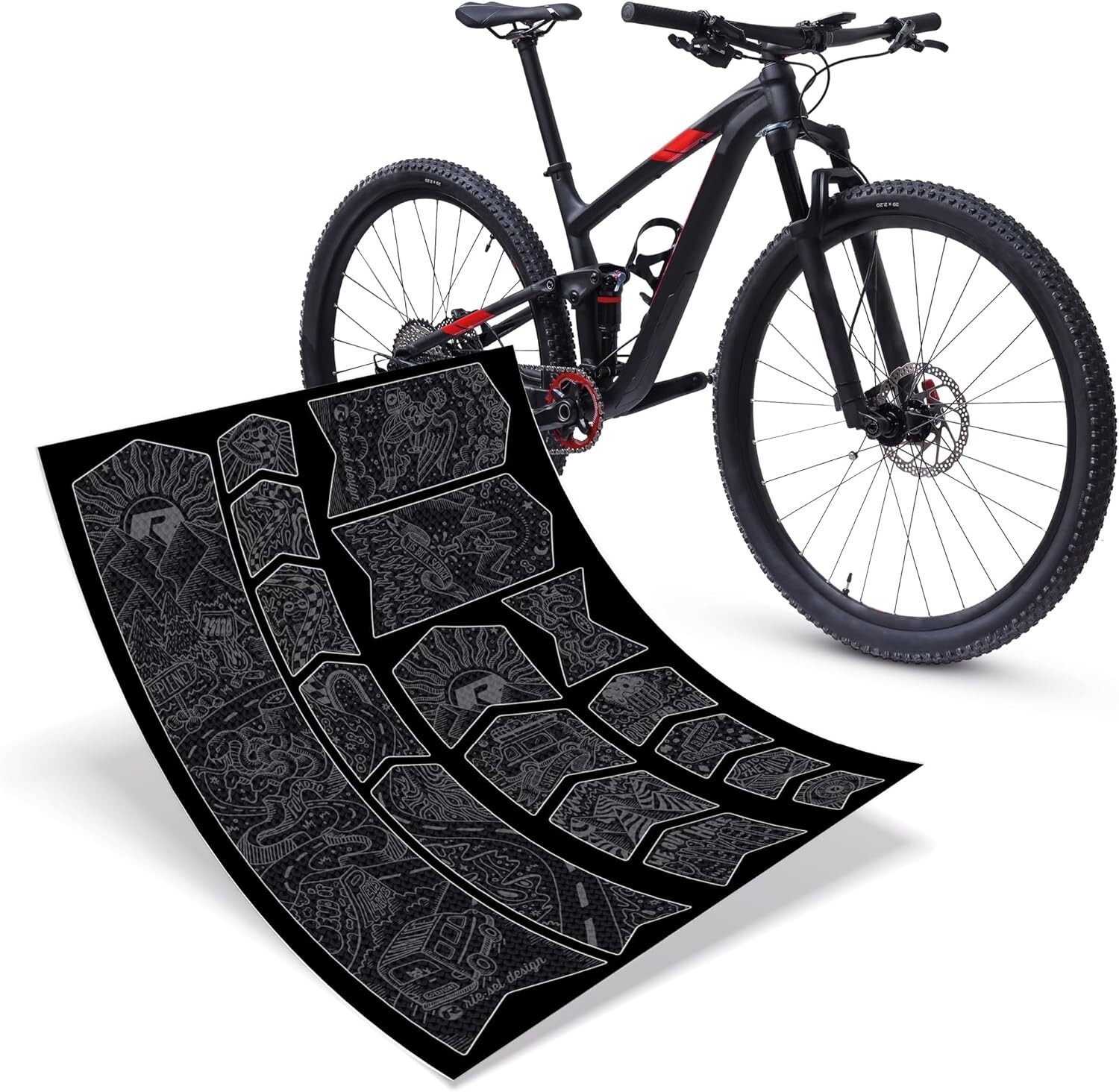 Рамка Riesel Design Fahrrad RahmenschutzfolieСтильная лента 3000 4990₽