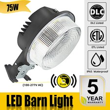 LED Barn Yard Street Outdoor Security Light Dusk to Dawn Waterproof Flood light