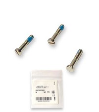 Ray Ban RB3660CH Chromance Silver Replacement Temple Hinge Screws Genuine