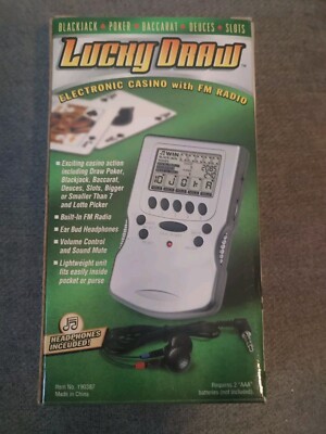 Lucky Draw Electronic Casino Game In Box Works