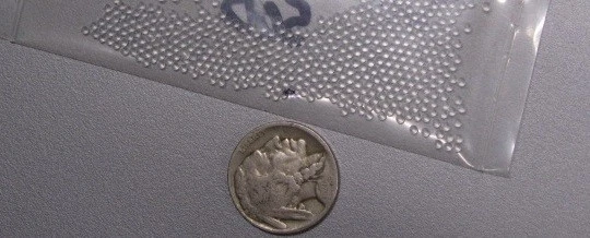 Acrylic Ball Clear, (1/16") .063" Diameter, 500 Balls Per Pkg - Image 4 of 4