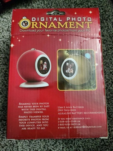 New 2008 FSG Digital Photo Ornament From PC To Tree - Picture 4 of 4