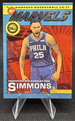 2020-21 Panini Donruss - Net Marvels #5 - Ben Simmons