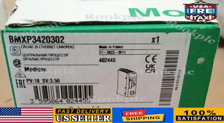 SCHNEIDER ELECTRIC Modicon M340 BMXP3420302 NEW