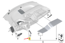 BMW i3 I01 Garniture gauche du tableau de bord LHD 51459287394 9287394 NOUVEAU