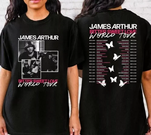 James Arthur Tour 2024 Shirt