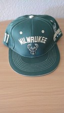 Milwaukee Bucks 2021 Champions Brook Lopez Green Signature on Hat BMO Giveaway