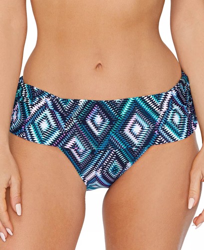 Bikini Swim Bottom Gemini Diamond Print Size 10 ISLAND ESCAPE $29 - NWT - Bild 1 von 3