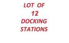 Lot of 12 NEW SEALED HP 2013 UltraSlim Docking Station D9Y32AA D9Y32UT, Charger