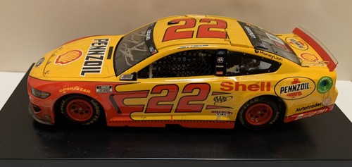 Joey Logano Signed 2021 NASCAR #22 Pennzoil Bristol Win 1:24 Scale Diecast - 第 3/13 張圖片