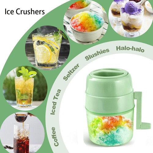 Hand betrieben Rasierte Eismaschine Mini Rasiertes Eis  Küchen zubehör