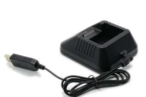 USB Car Radio Battery Charger For BAOFENG BF-UV5R UV5RA UV5RB Walkie Talkie - Picture 3 of 3