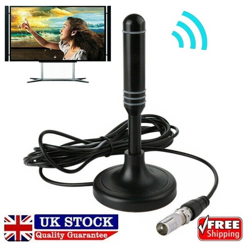 UK Best Portable TV Antenna Indoor Outdoor Digital HD Freeview Aerial