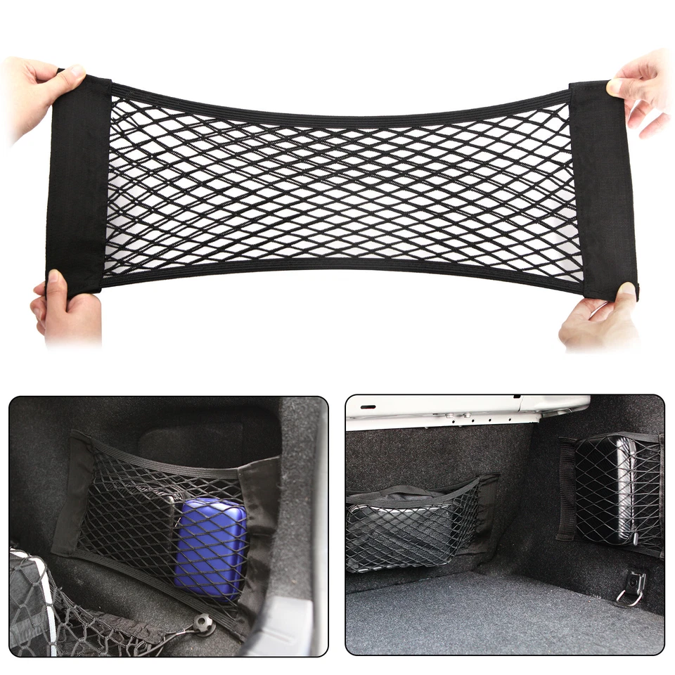 Trunk Envelope Style Cargo Net for HONDA ACCORD CIVIC CR-V HR-V INSIGHT FIT - Image 3 of 4