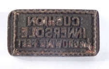 CUSHION INNERSOLE FOR GROWING FEET: Brass Leather Stamp: TJ Edwards Millers Fall