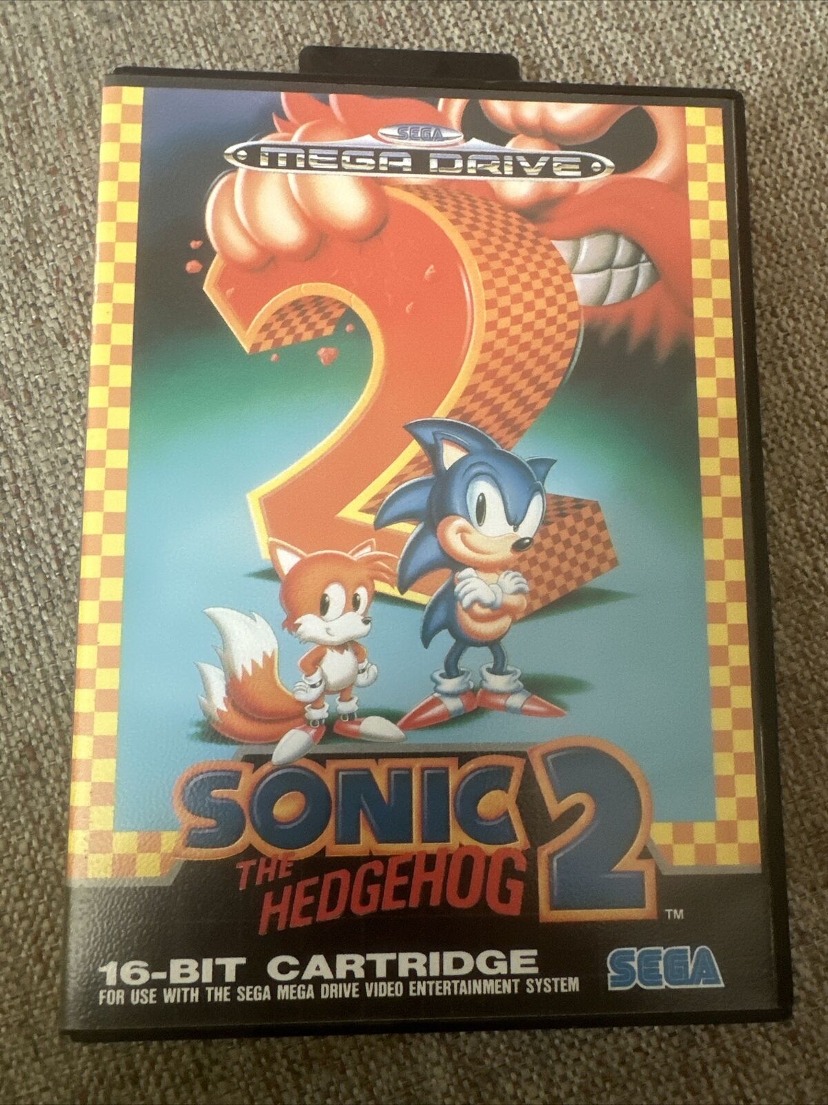 Sonic The Hedgehog 2 Repro (Usado) - Mega Drive - Shock Games