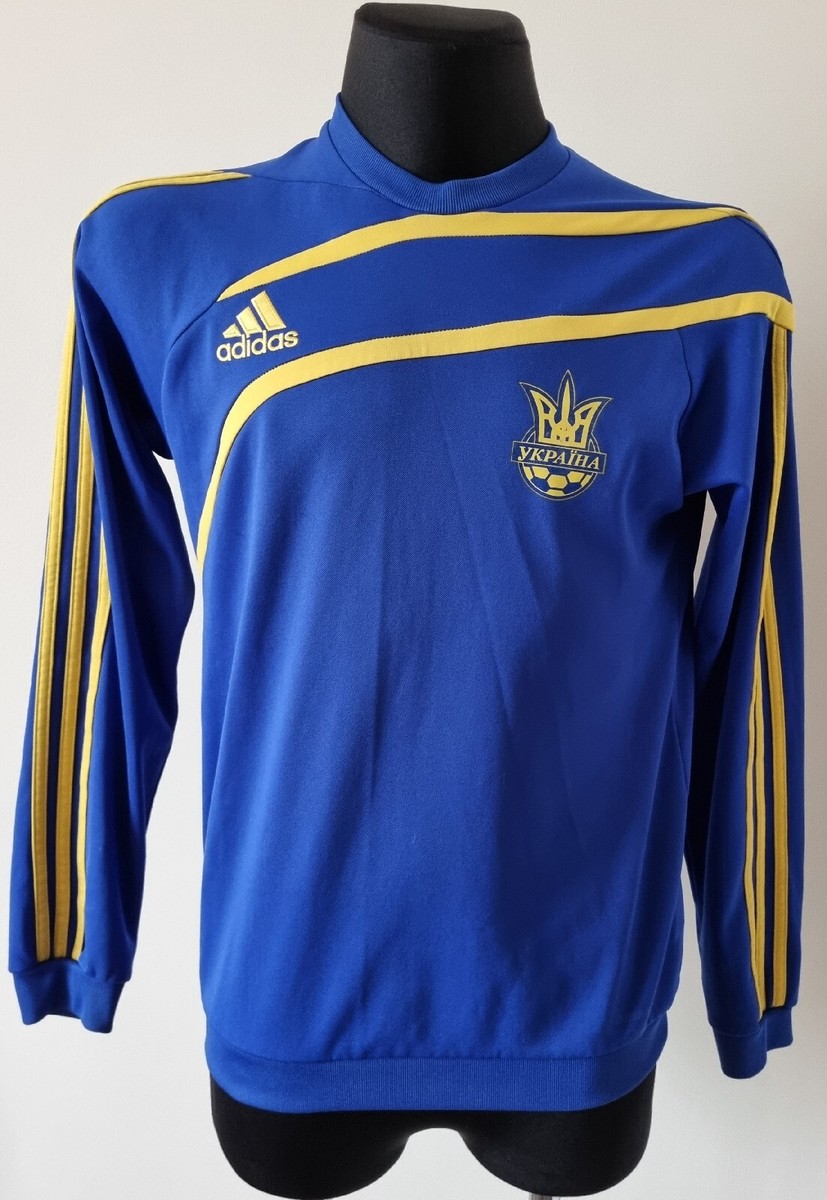 Ukraine 2009 - 2010 Away football Adidas Sweatshirt size Small | eBay