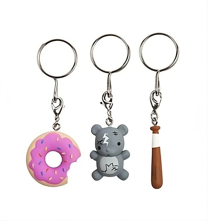 KIDROBOT X THE SIMPSONS 25TH KEYCHAIN SERIES Single Figure - BLIND BOX - Immagine 2 di 4